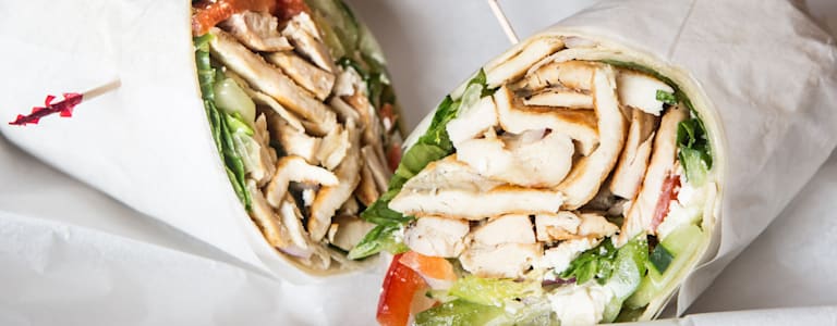 Greek Chicken Wrap