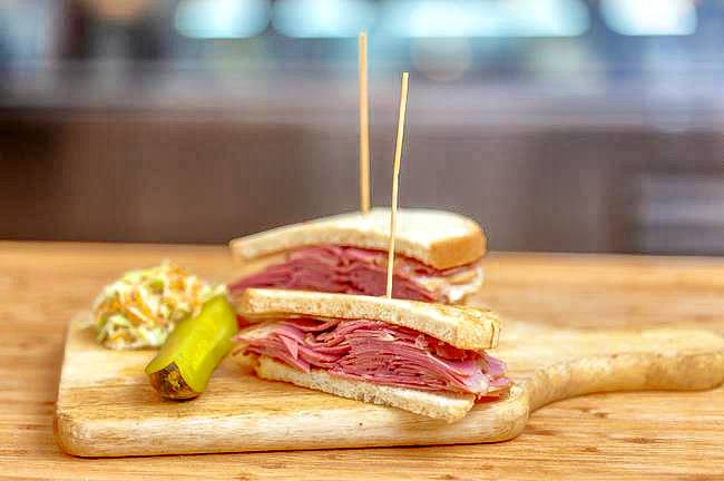 Smoked Veal Sandwich Smoked Veal Sandwich