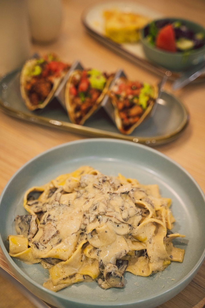Homemade Pappardelle Mushroom Truffle Homemade Pappardelle Mushroom Truffle