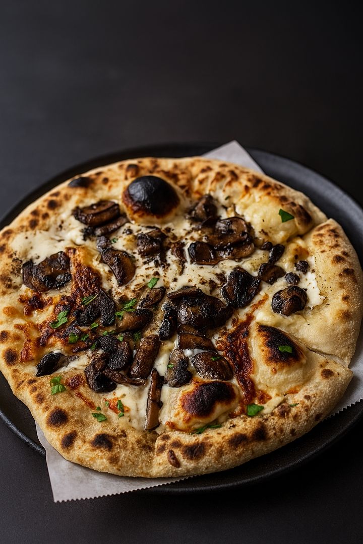 Wild Mushroom Truffle Pizza Wild Mushroom Truffle Pizza