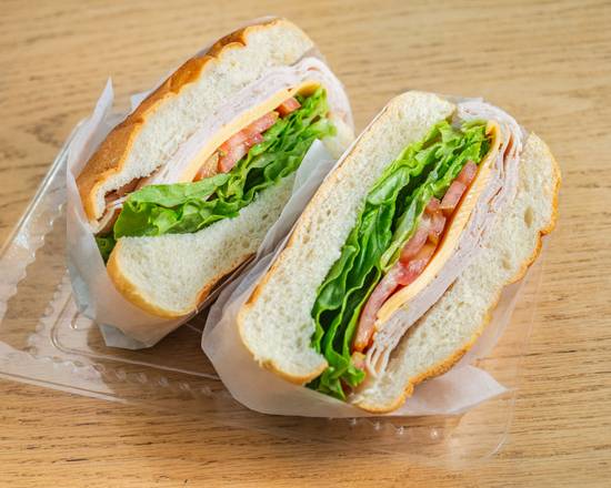 3. Salsalito Turkey with Cheese, Lettuce & Tomato