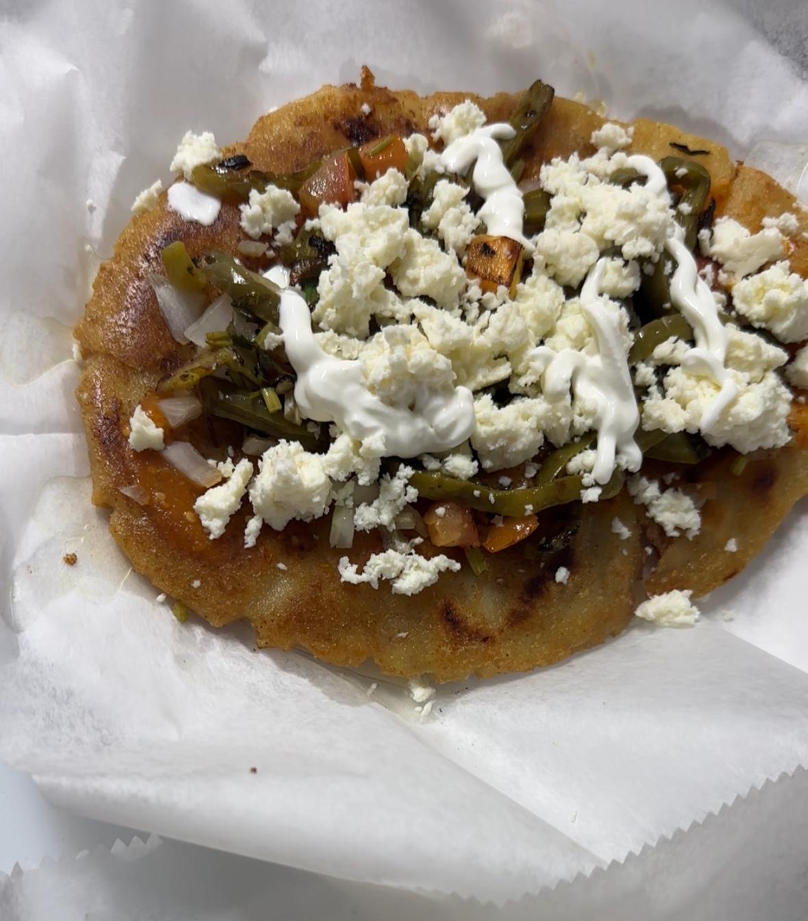 Huaraches No meat only Veggies Huaraches No meat only Veggies