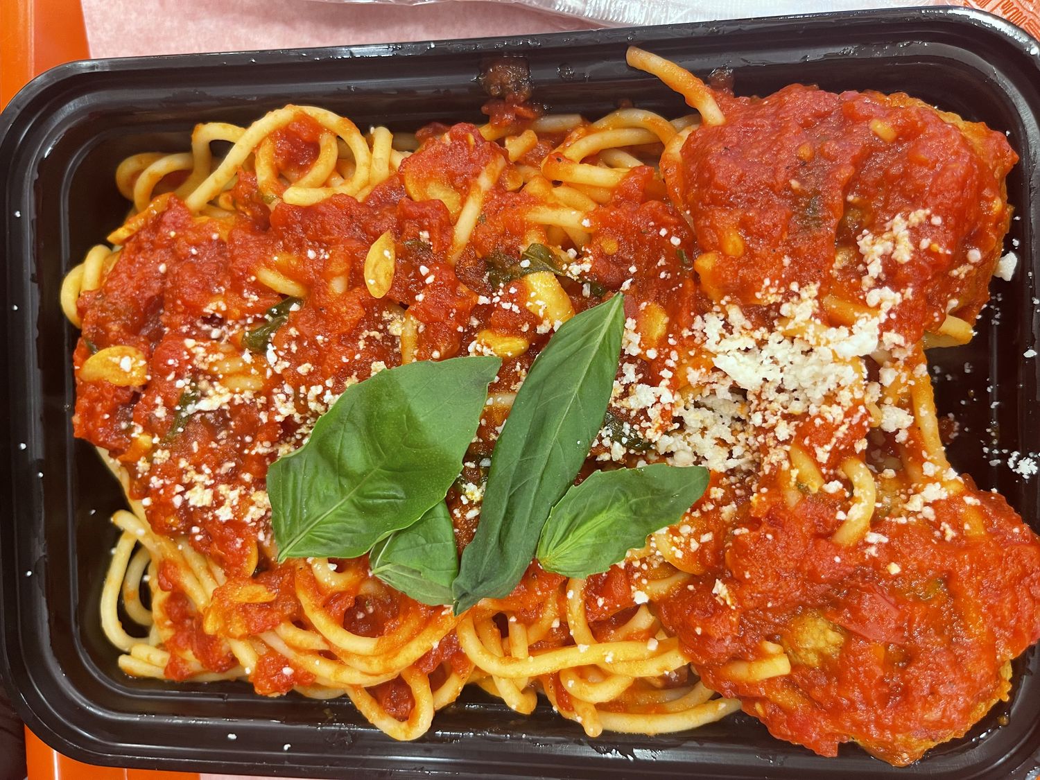 Meatballs With Spaghetti