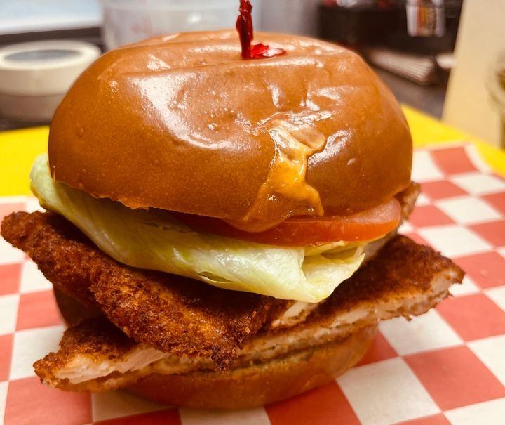 Barbecue Chicken Sandwich Barbecue Chicken Sandwich