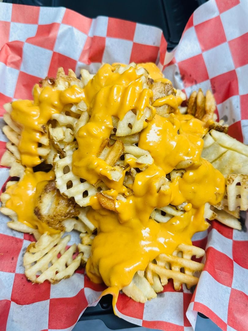 Waffle Cheese Fries Waffle Cheese Fries
