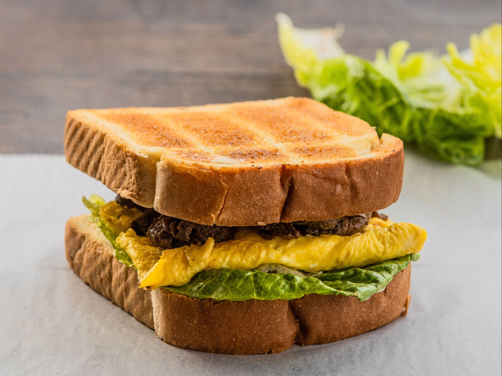 Egg Sandwich, Cheese, and Bacon Egg Sandwich, Cheese, and Bacon
