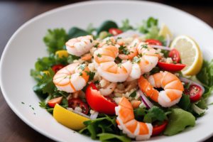 Grilled Shrimp Salad