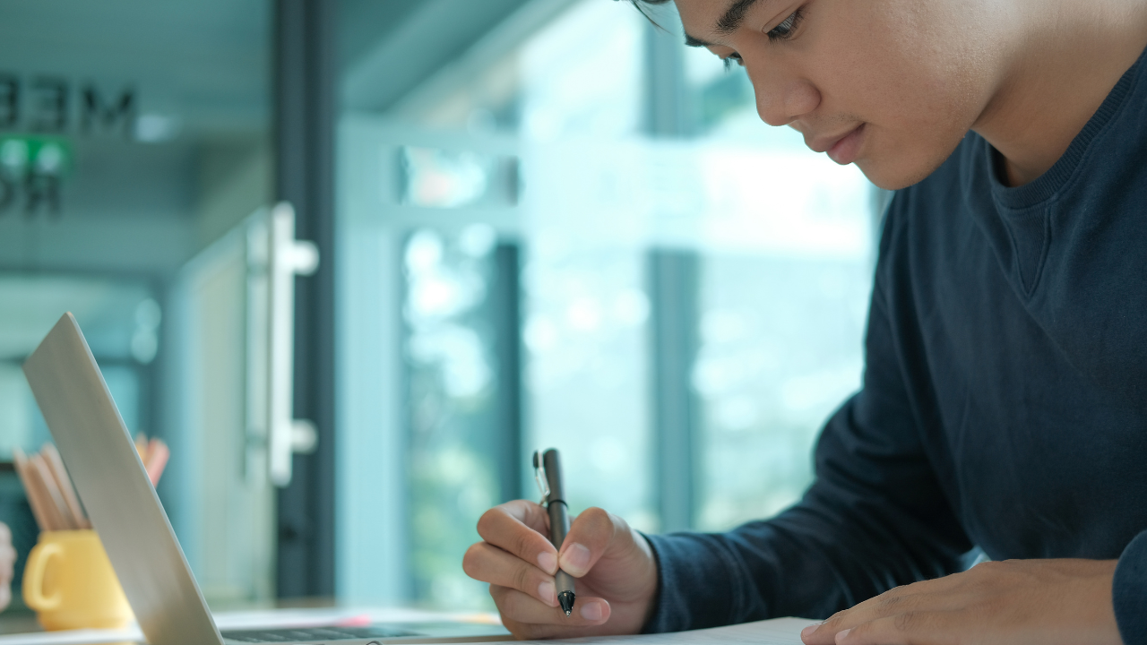 filling out application