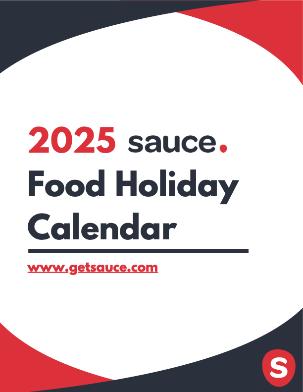 2025 Food Holiday Calendar for Restaurant Marketing