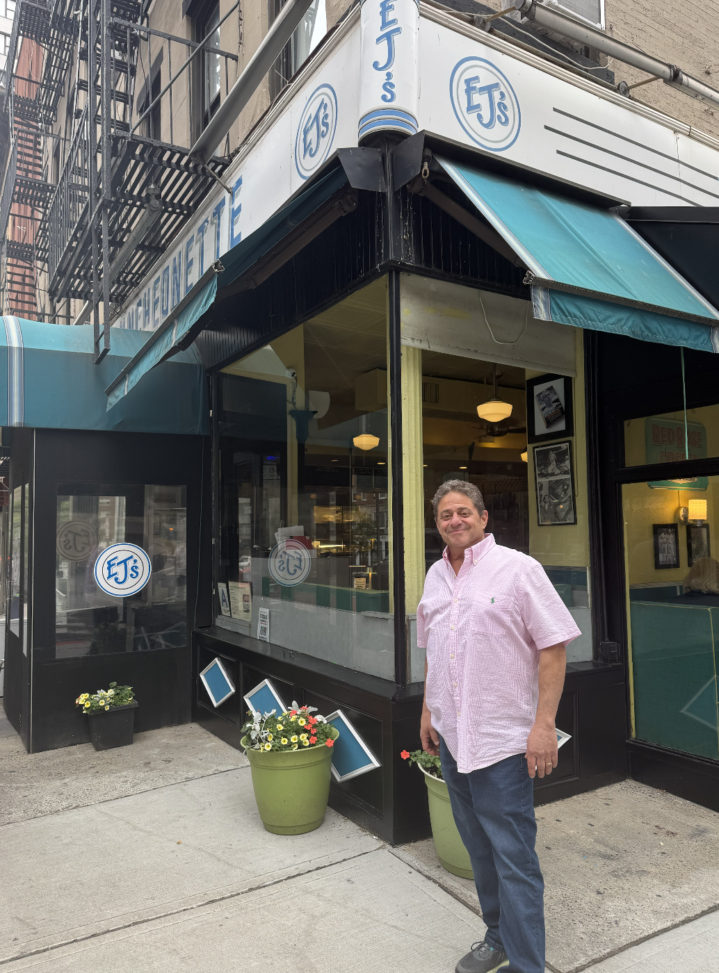 EJ's Luncheonette's Co-Founder/Owner, Robert Eby