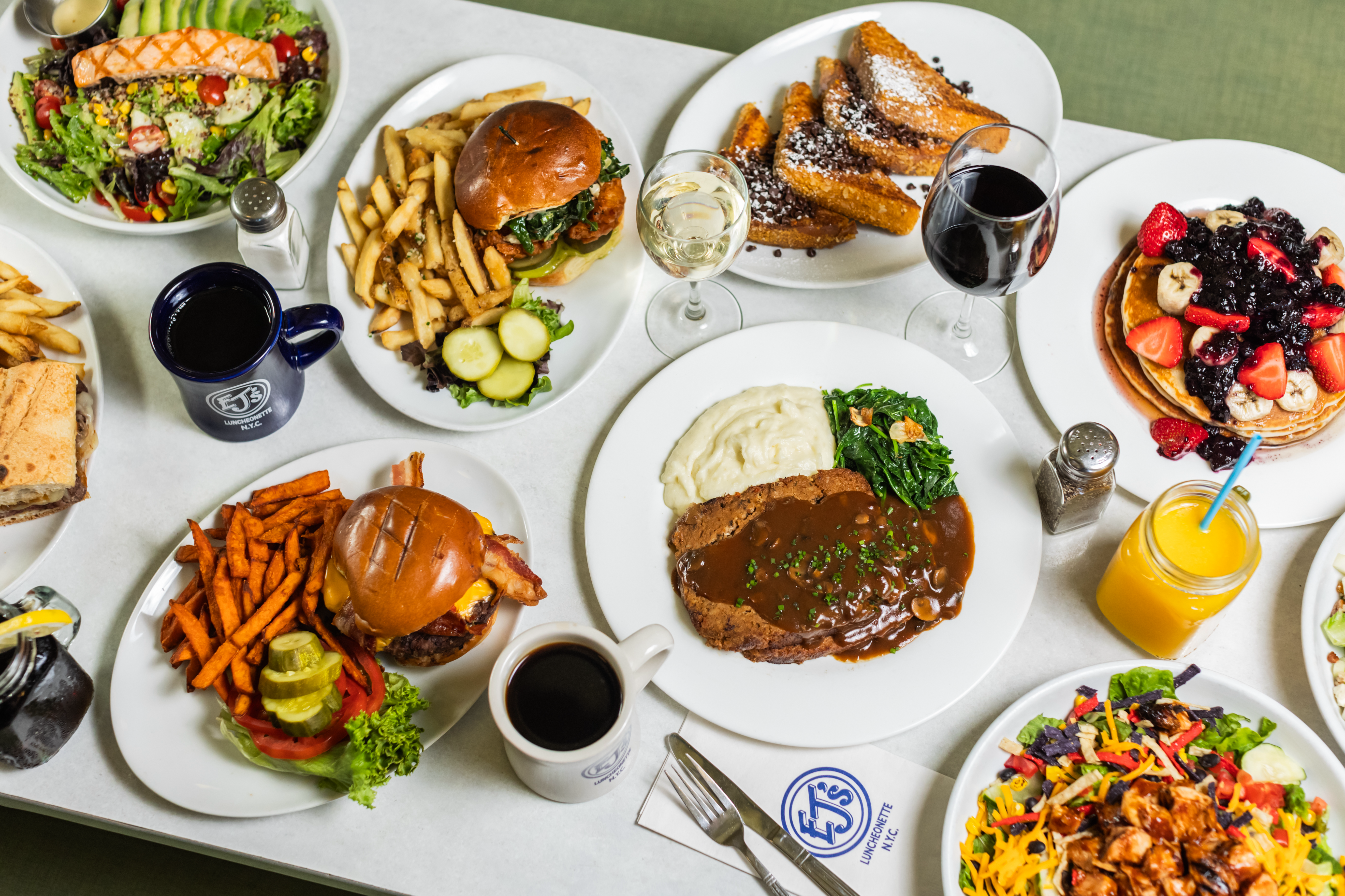 EJ's Luncheonette Dinner Menu