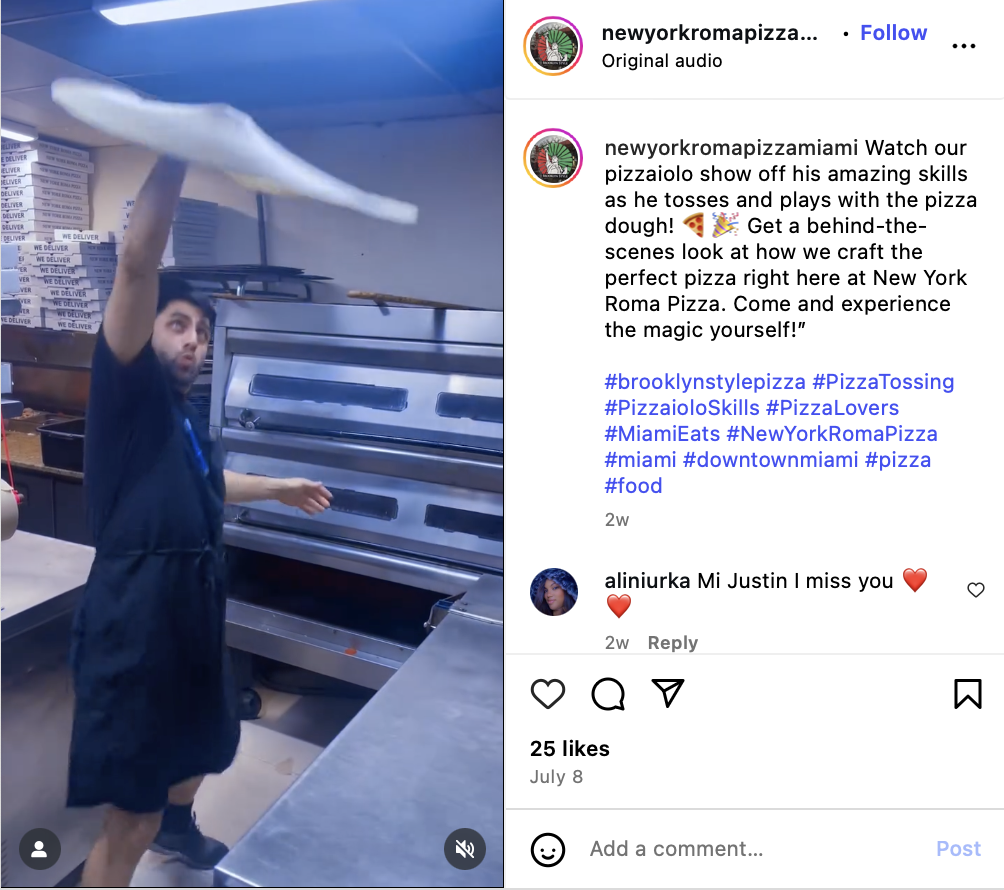 Brooklyn Pizzaiolo in Miami