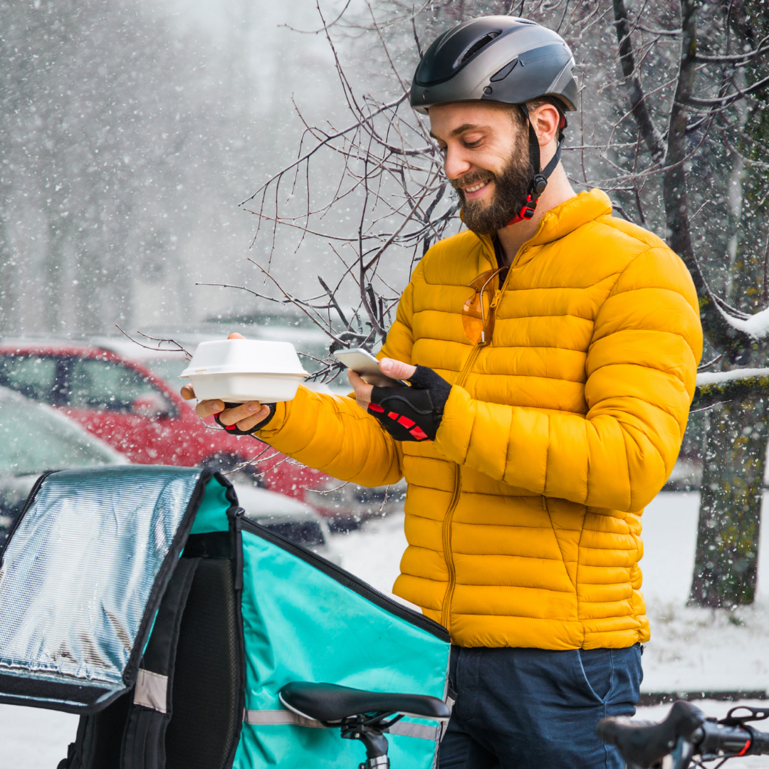 winter weather restaurant delivery strategies