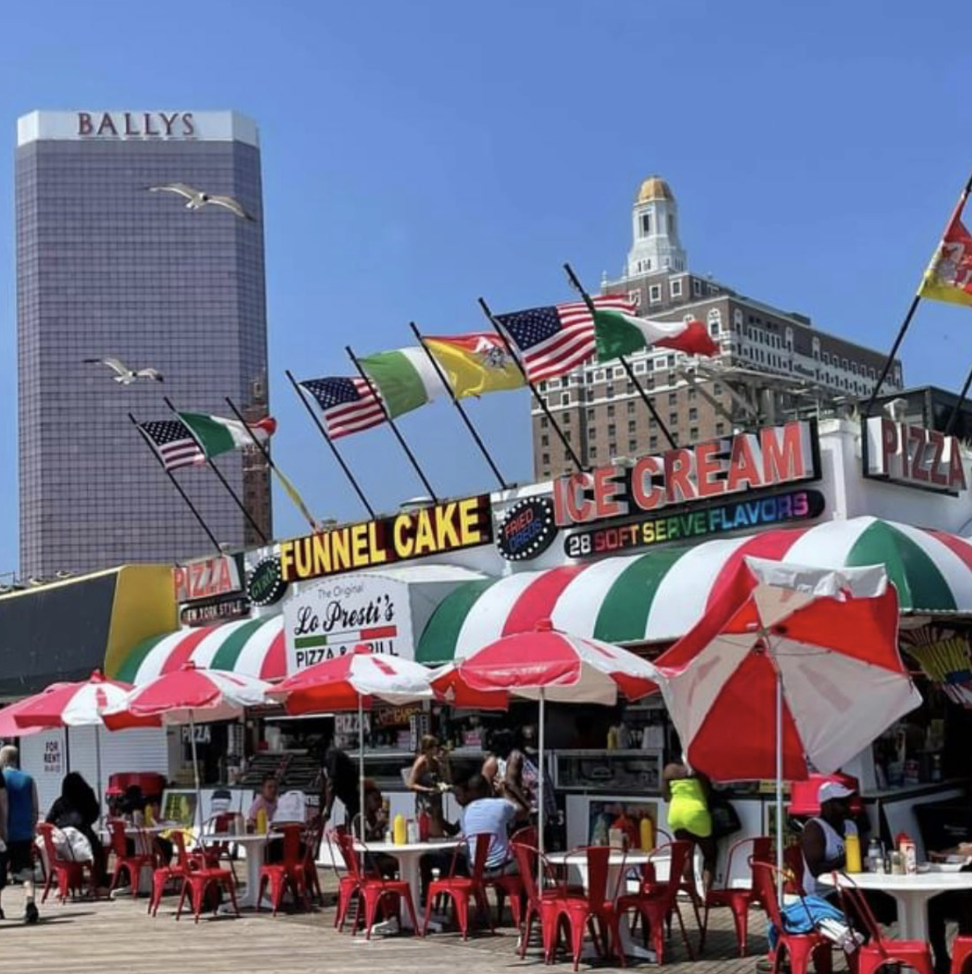 Atlantic City, NJ Restaurants that Deliver to the Beach