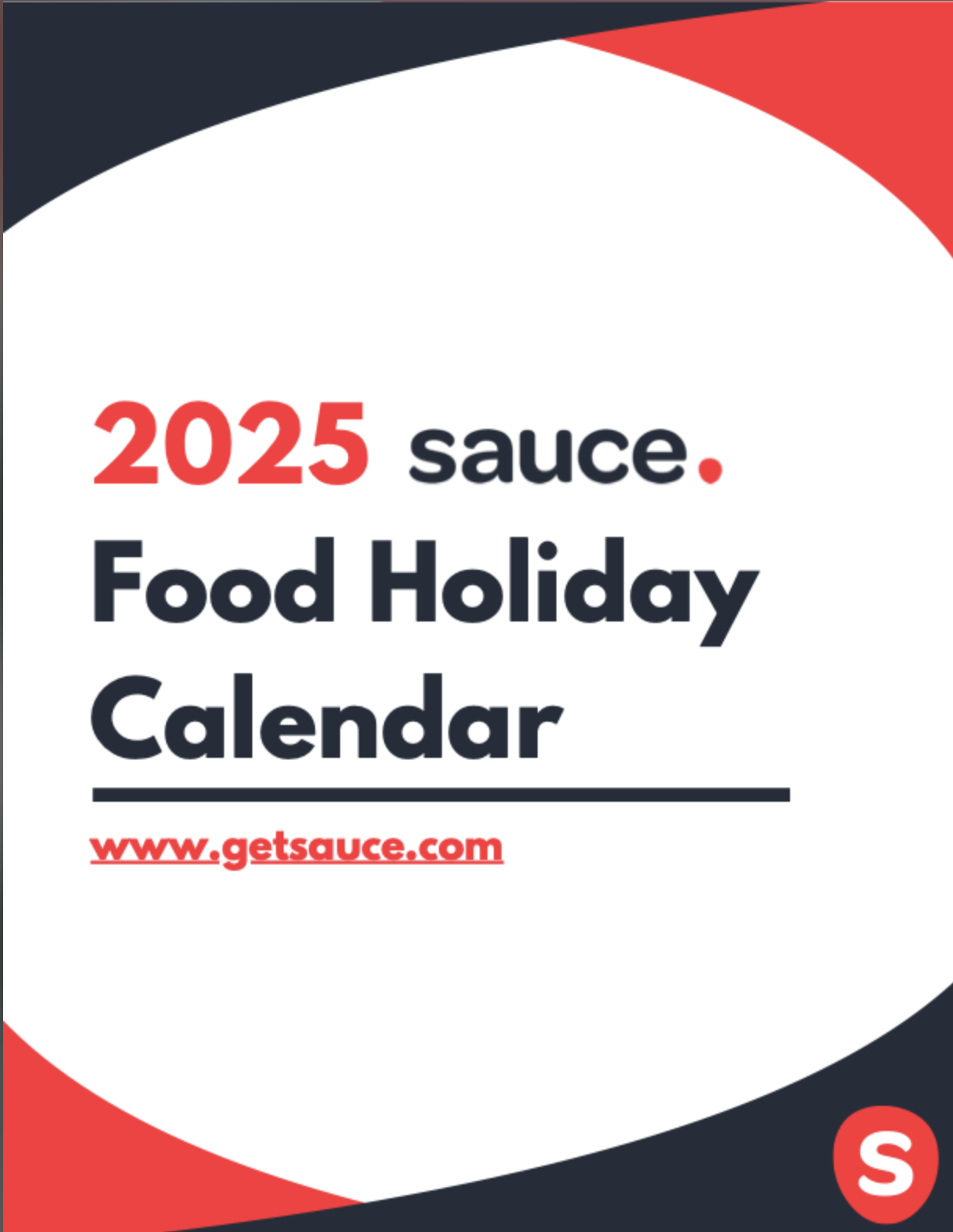 https://www.getsauce.com/post/common-and-quirky-food-holidays-2025