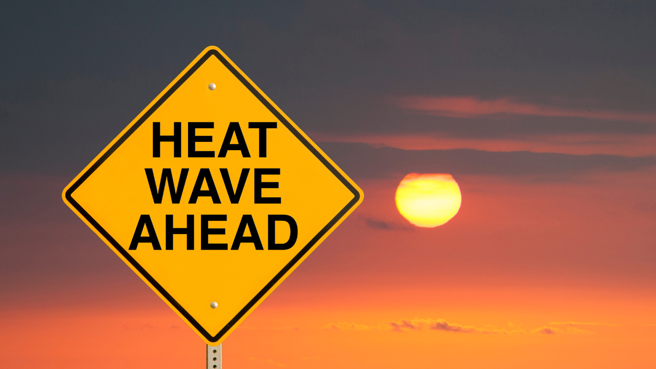 heat wave sign