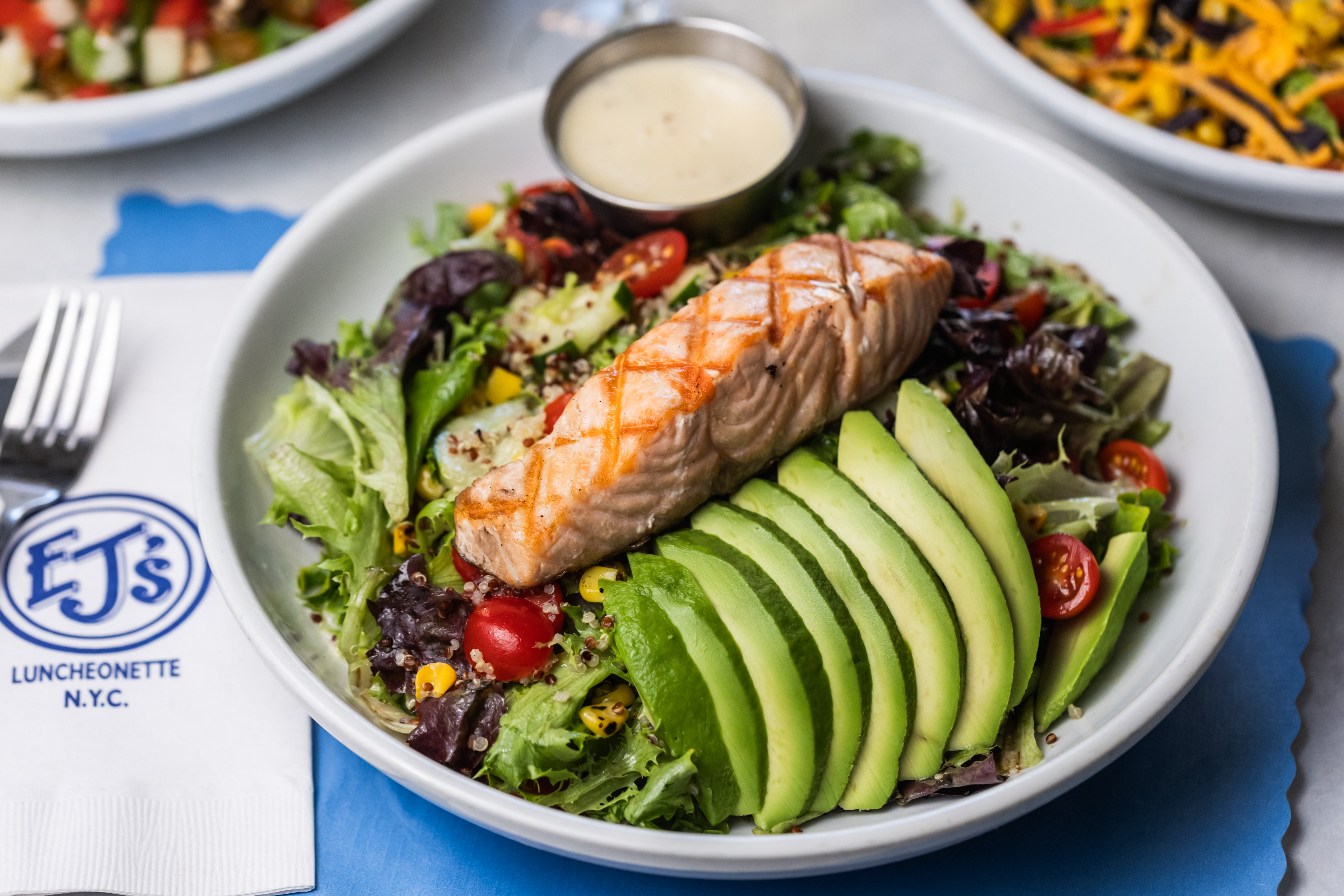 Salmon Quinoa Salad Upper East Side