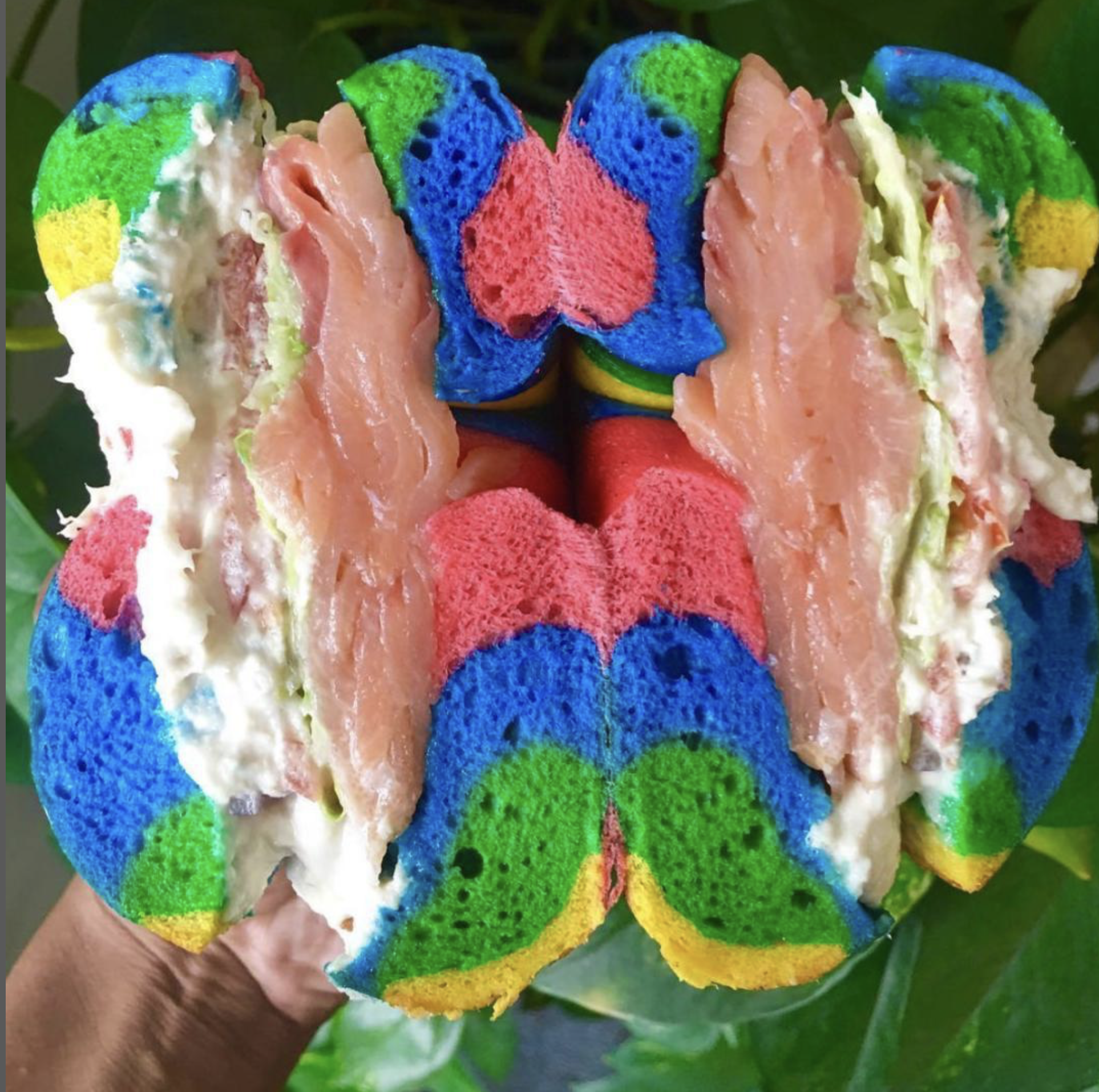 Bagel with Smoked Whitefish Salad & Lox