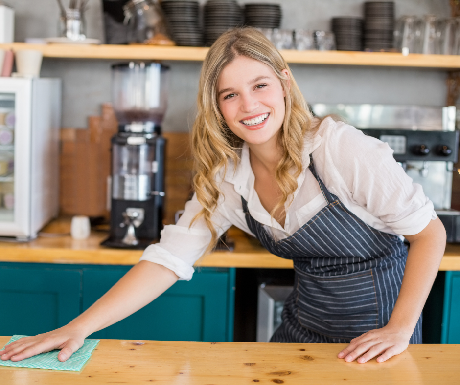 restaurant spring cleaning