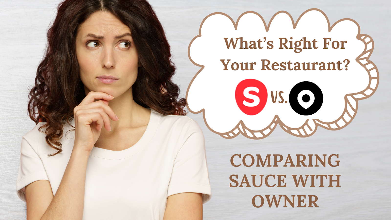 Comparing Sauce With Owner