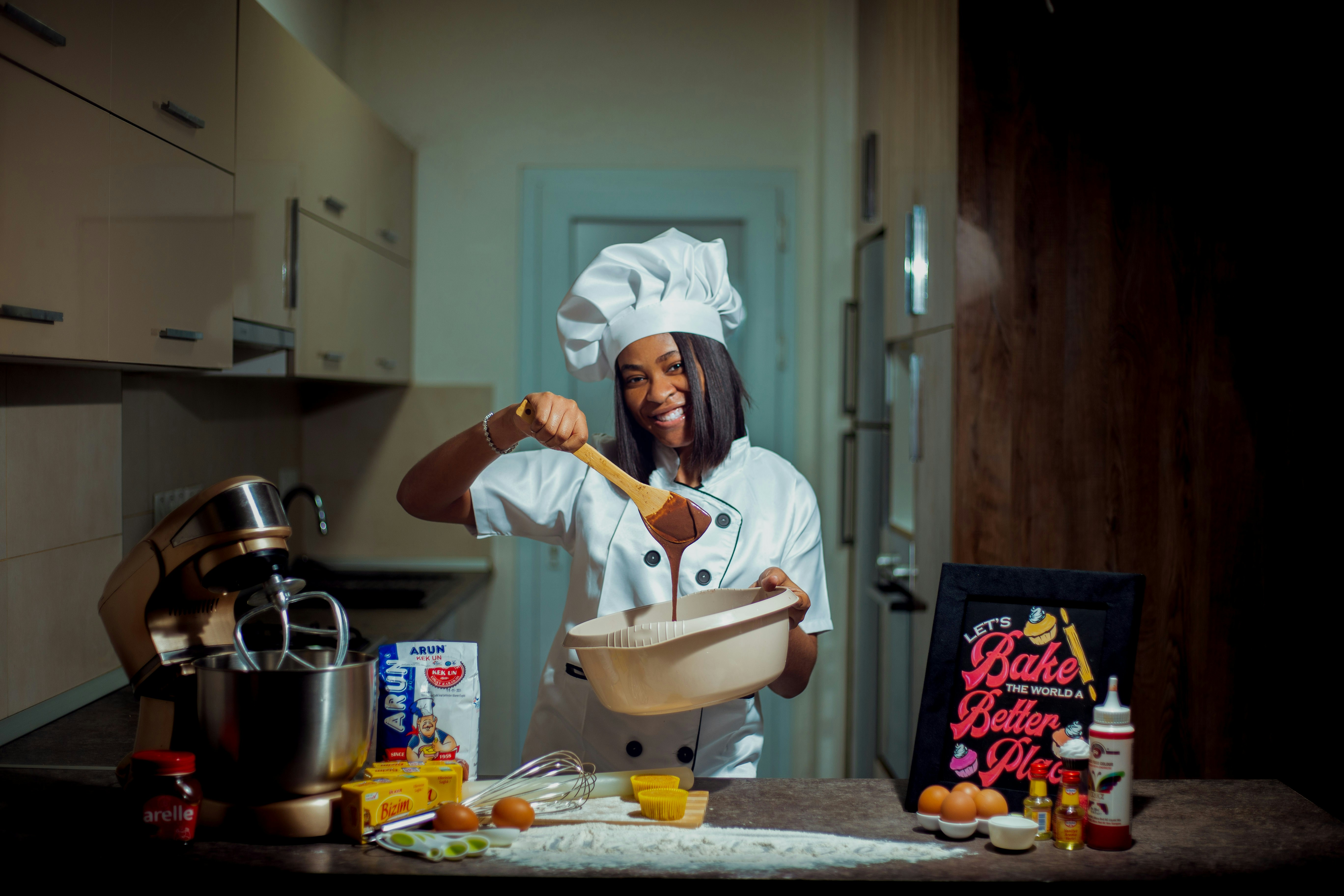 black chef