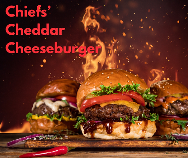 Chiefs Cheeseburger