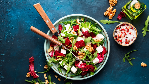Roasted Beet Summer Salad