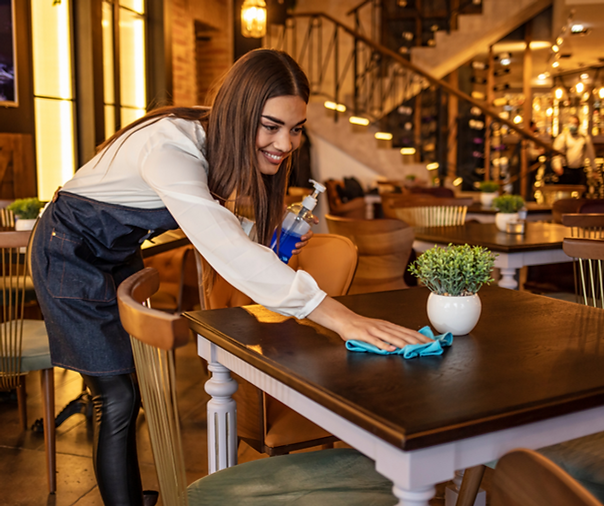 managing restaurant side work