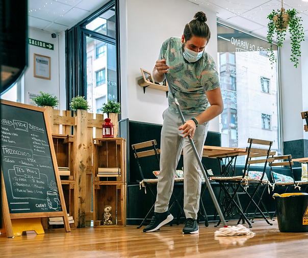 managing restaurant side work