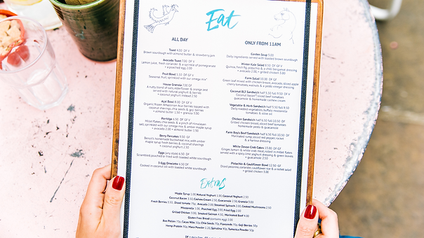 How To Create A Takeout Menu