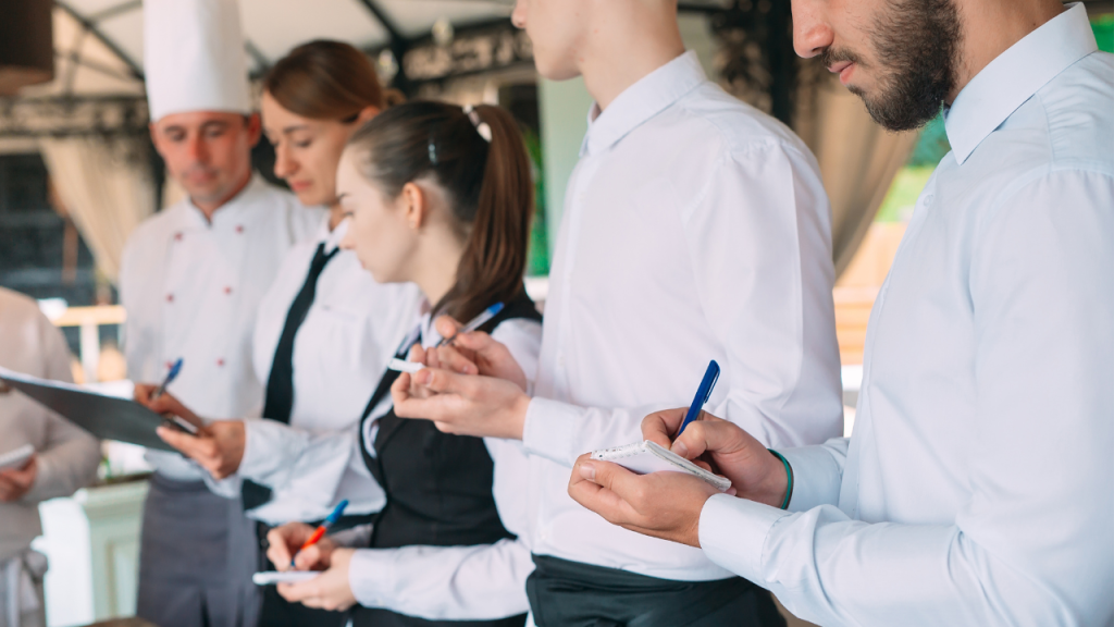 restaurant workers
