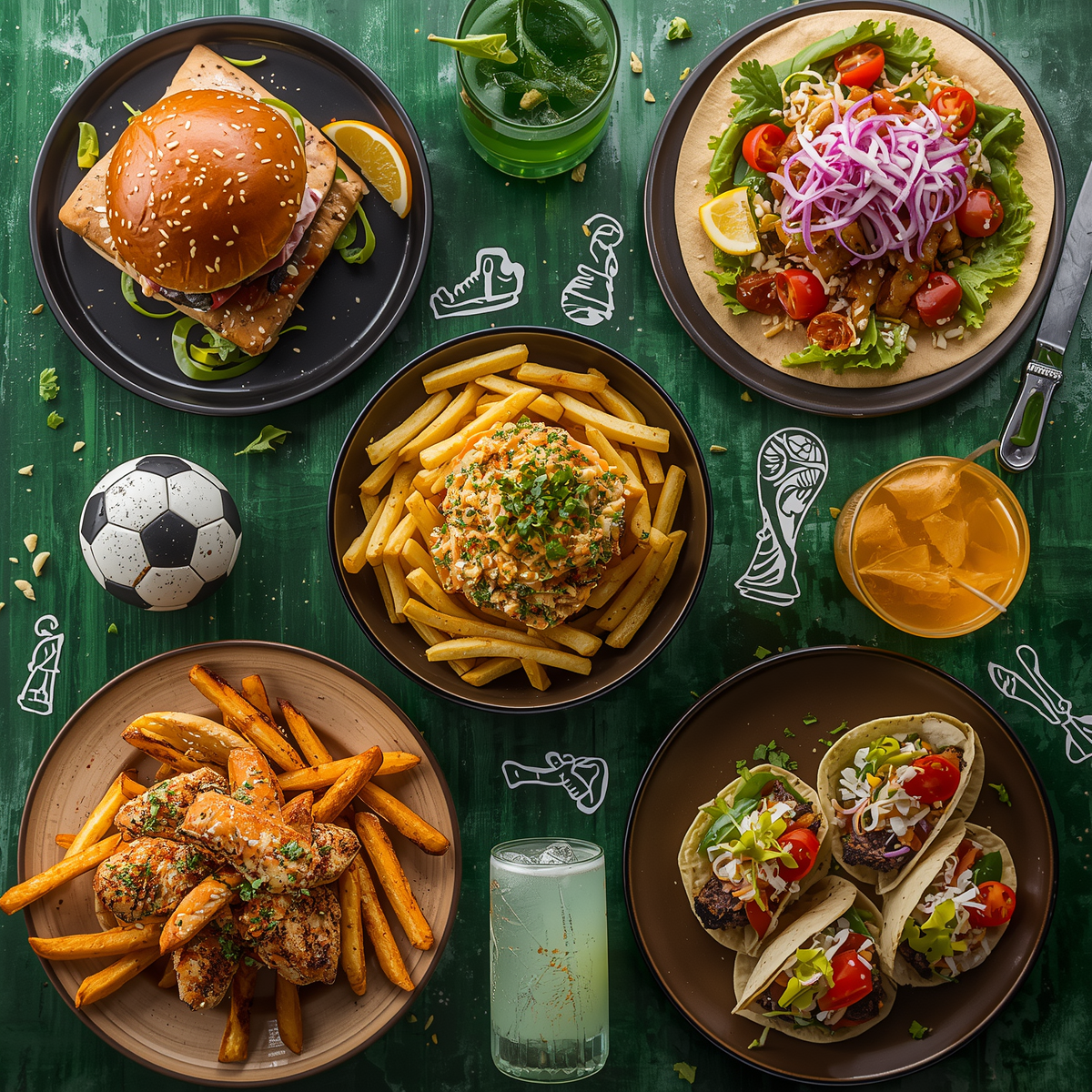 World Cup Watch Party Menu